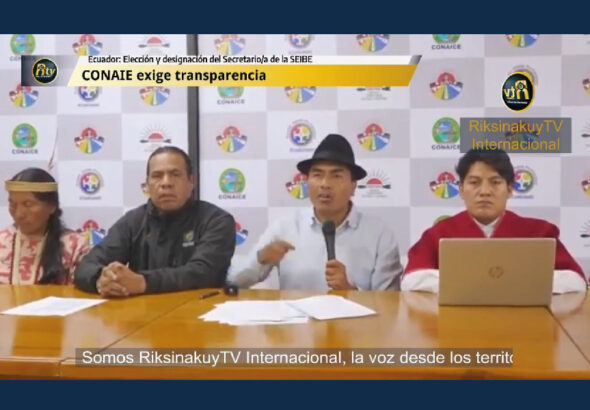 Proceso de elección SEIBE-01