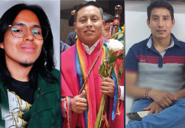 Mario Guamán, Emilio Cruz y Juan Carlos Carvajal-01