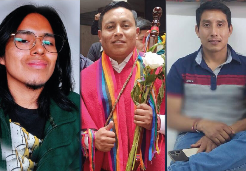 Mario Guamán, Emilio Cruz y Juan Carlos Carvajal-01