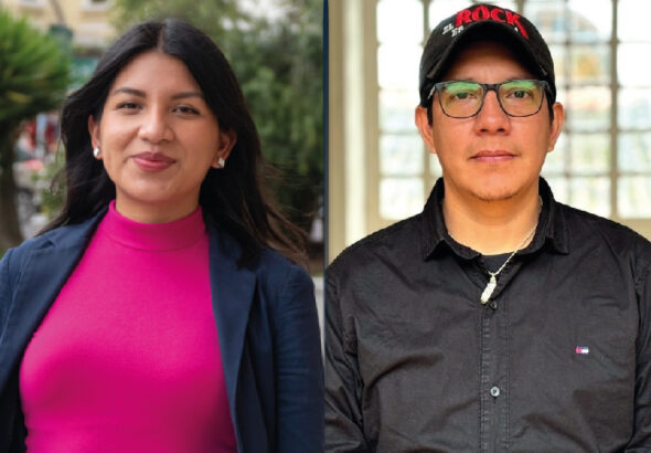 Angie Toapanta, Hermes Tenesaca-02