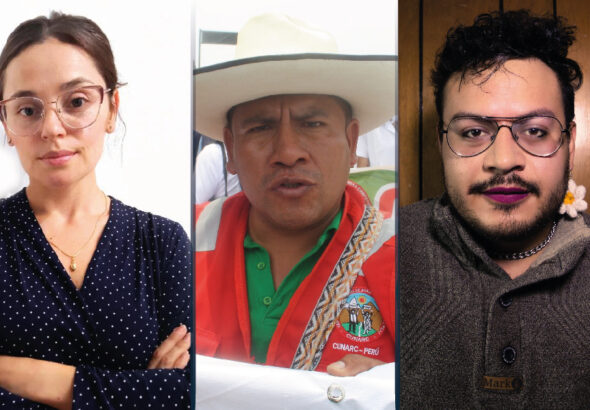 Johanna Romero, Byron Tulcanaza y Flavio Flores-030326-01